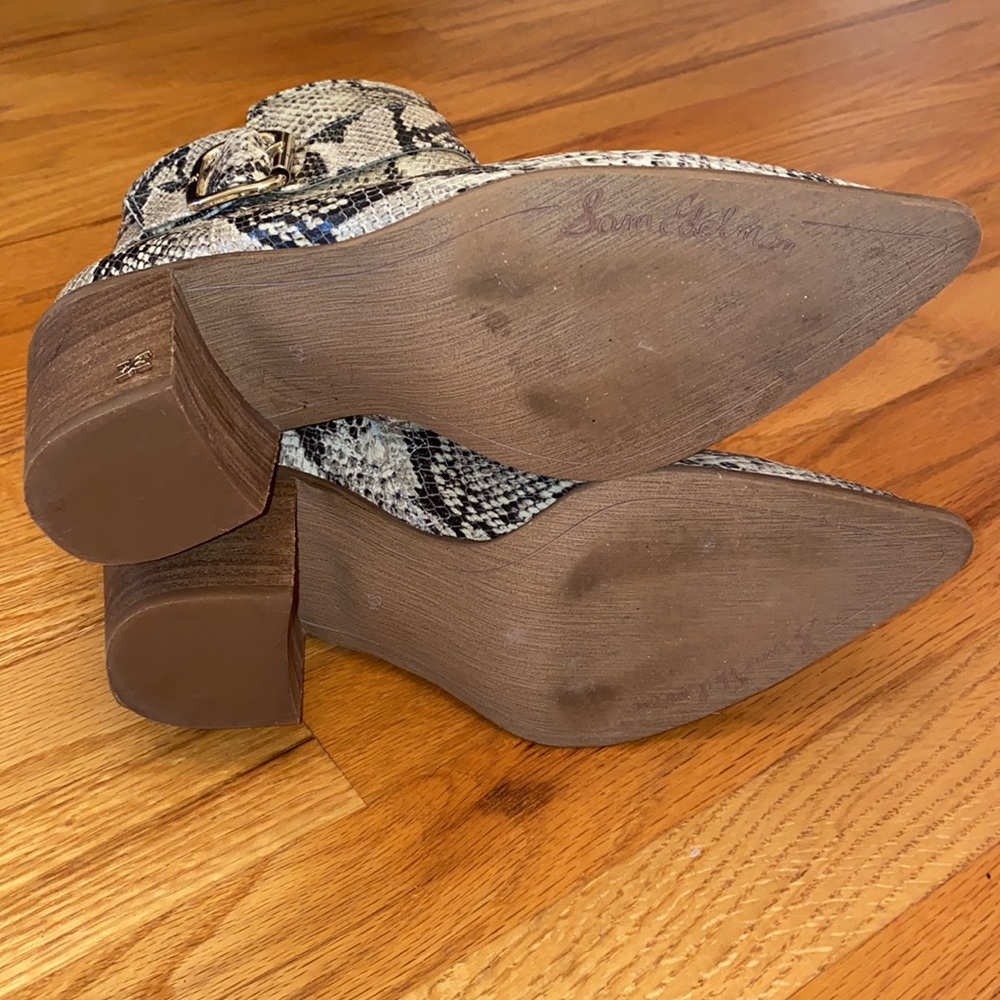 Sam Edelman Snake Print Boot - Picture 6 of 8